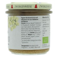 Crema tartinabila vegana Leberwurst bio Zwergenwiese